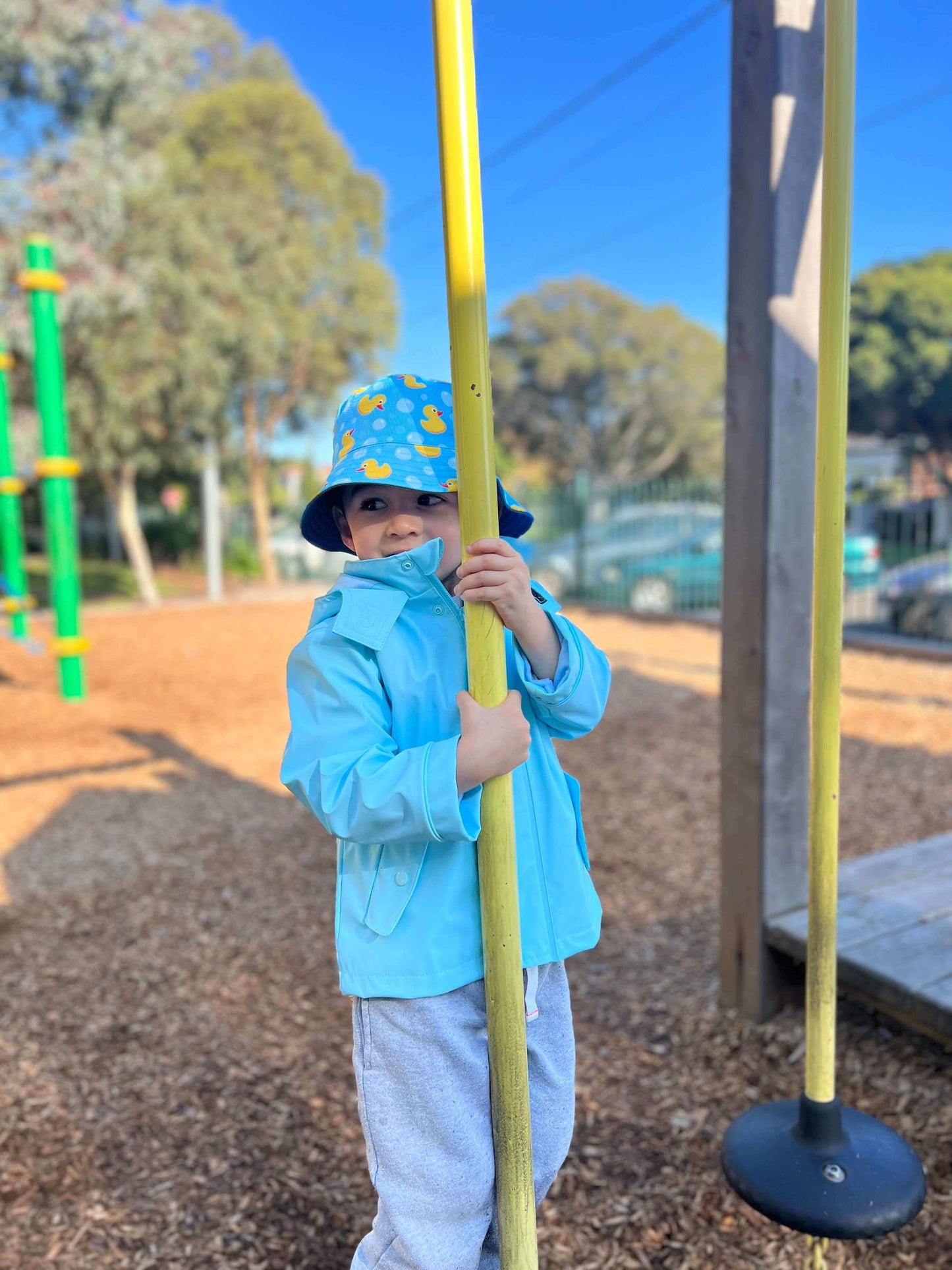 Baby Blue Bucket Hat