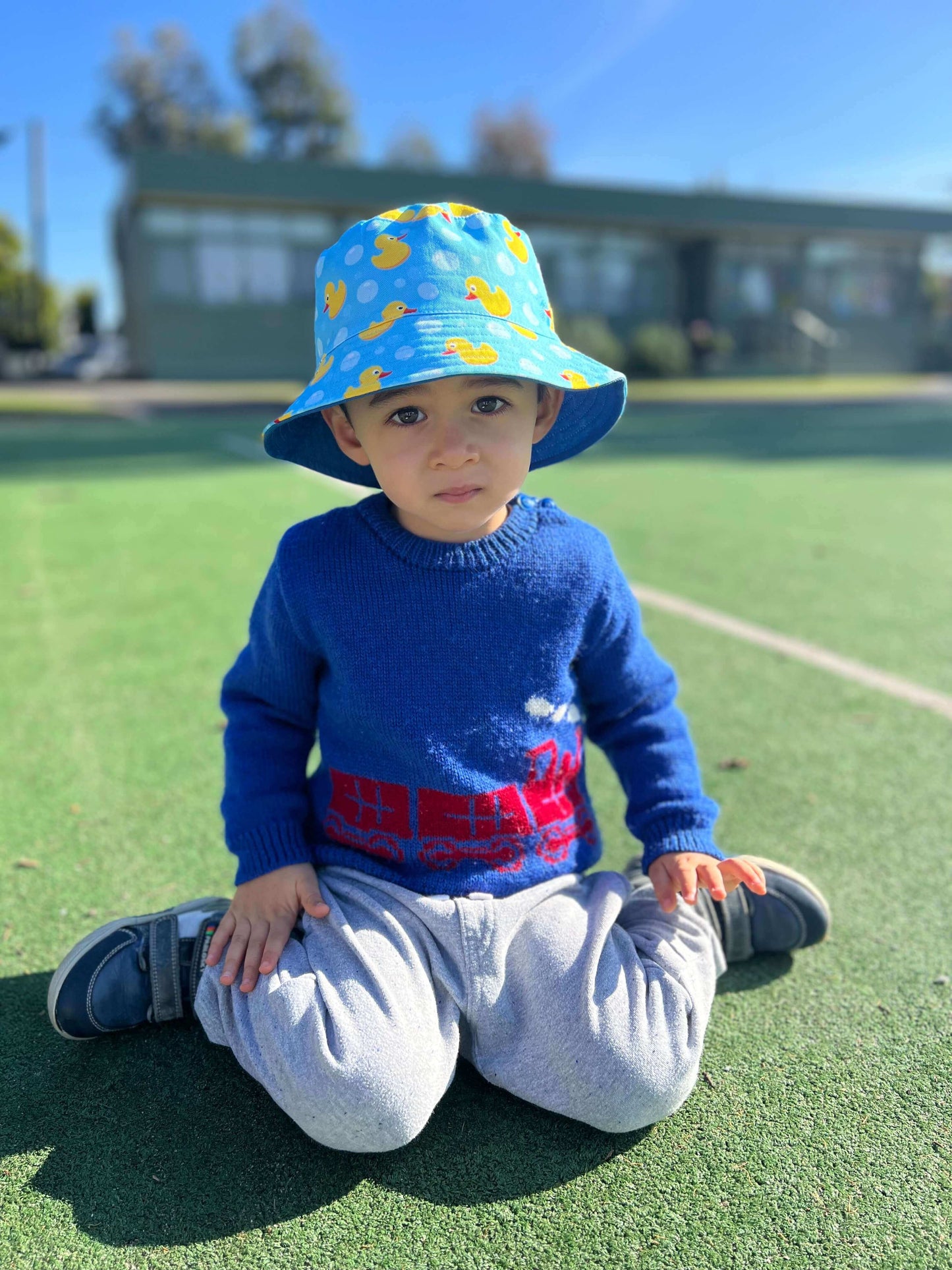 Baby Blue Bucket Hat
