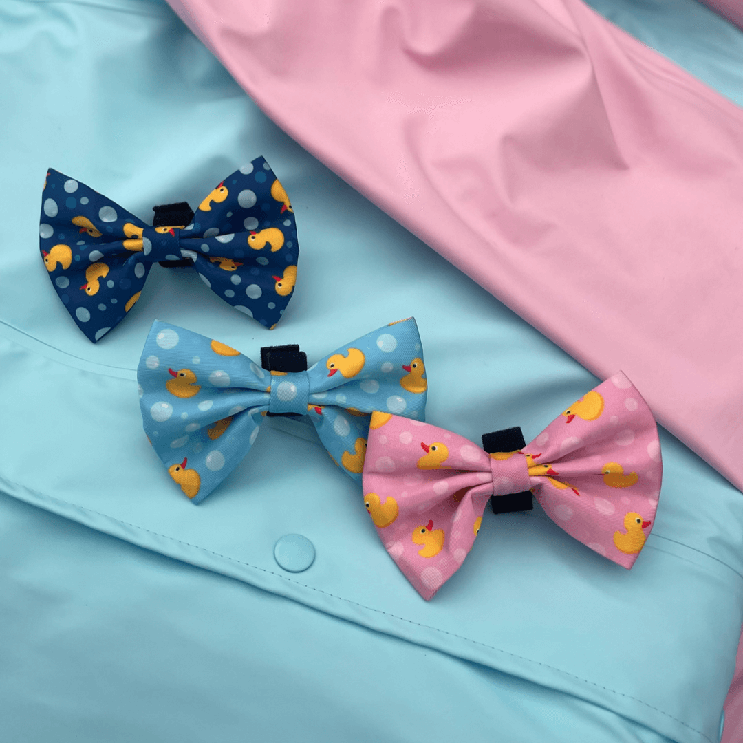 Dog Bow Tie - Baby Blue Duckling